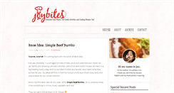 Desktop Screenshot of joybites.com